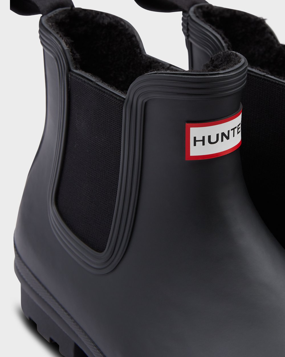 Men Hunter Original Insulated | Chelsea Boots Black | NZ-97230-LSMU